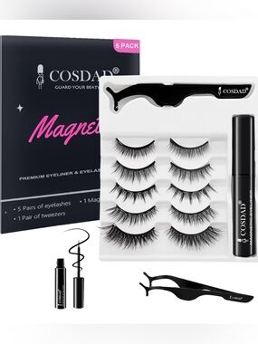 Magnetic eyelash bundle